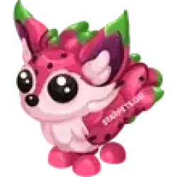 Dragonfruit Fox | Rideable | Adopt Me! — Roblox, лот №215183