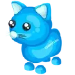 Blue Cat | Mega Neon | Adopt Me!
