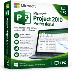 Microsoft Project 2010 Professional — Ключ активации | 1 ПК | Global