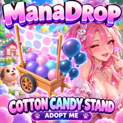 COTTON CANDY STAND I ADOPT ME! I ОТКРОЙ СВОЙ БИЗНЕС — Roblox, лот №215240