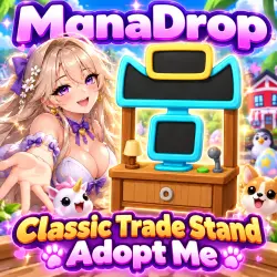 CLASSIC TRADE STAND I ADOPTS ME! I DECORATE YOUR TRADES!