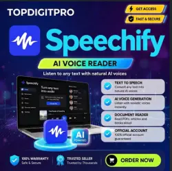 Подписка на Speechify | 1 месяц | Без ограничений
