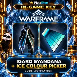 Warframe Igaro Syandana and Ice Colour Picker (In-Game Key)