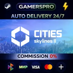 Cities: Skylines II - Starter Editon・SELECT REGION・STEAM GIFT AUTO・