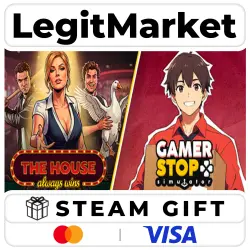 The House Always Wins x Gamer Stop Simulator / Steam AUTO / RU + WORLD