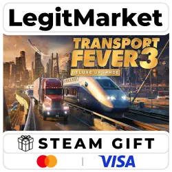 DLC Transport Fever 3: Deluxe Upgrade / Steam AUTO / RU + WORLD