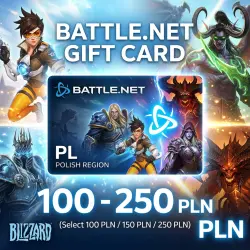 Battle.net Gift Card | PL (Poland) | 100-250 zł | AUTO DELIVERY