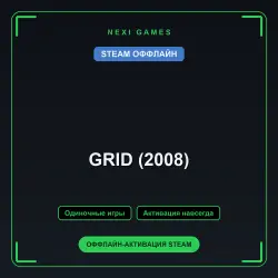 GRID (2008) — STEAM ОФФЛАЙН аккаунт | Одиночная игра