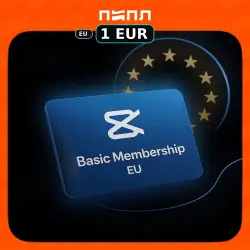CapCut Basic Membership — 1 Month | EU • Europe (EU)
