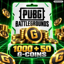 PUBG G-Coins — 1000 + 50 G-Coins | Steam