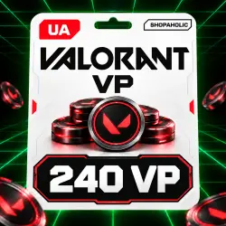 VALORANT — 240 VP | Укр. UA (UA), лот №254610