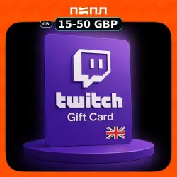 Twitch Gift Card | UK • Великобритания (GB)