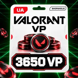 VALORANT — 3650 VP | Укр. UA (UA), лот №254636