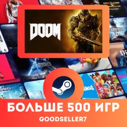 DOOM + MORE THAN 500 GAMES Region free