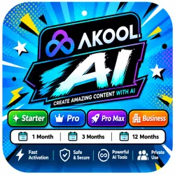 AKOOL AI Premium 1 Месяц | Starter • Pro • Pro Max • Business | Private | Полная