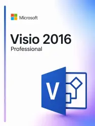 Microsoft Visio 2016 Pro (Professional) - Activation by phone / Activation key / On 1 PC