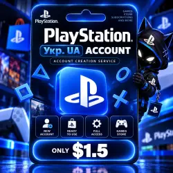 PlayStation «Укр. UA» Account - New PSN Account for You | Full Access | 24/7