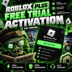ROBLOX PLUS | Free Trial Activation | Any Region
