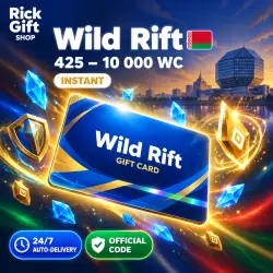 [AUTO 24/7] League of Legends: Wild Rift Wild Cores Code 425-10000 WC | Belarus
