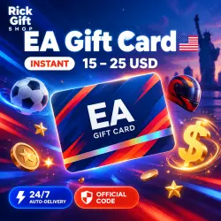 [AUTO 24/7] EA Gift Card 15–25 USD | US Wallet Top-Up Code