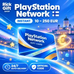 [AUTO 24/7] PlayStation Network FI 10–250 EUR PSN Wallet Top-Up Finland