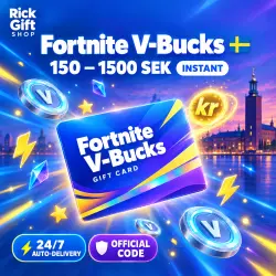 [AUTO 24/7] Fortnite V-Bucks Sweden (SE) 150–1500 SEK