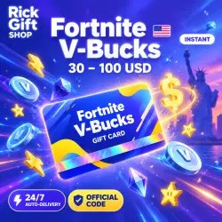 [AUTO 24/7] Fortnite V-Bucks 25–100 USD (US / Non-RU) Digital Code