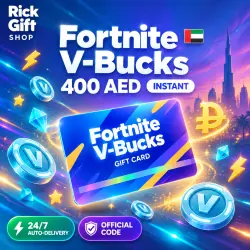 [AUTO 24/7] Fortnite V-Bucks 400 AED UAE Digital Code