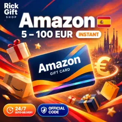 [AUTO 24/7] Amazon Spain Gift Card 5-100 EUR Balance Top-Up