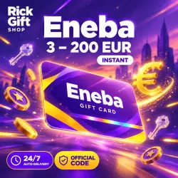 [AUTO 24/7] Eneba Gift Card 3-200 EUR | Wallet Balance Top Up