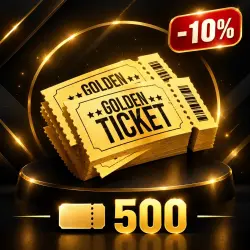 500 TICKET ПО ID — Standoff 2, лот №208233