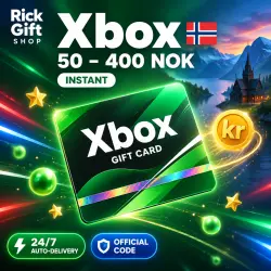 [AUTO 24/7] Xbox Gift Card Norway 50-400 NOK Digital Code