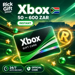 [AUTO 24/7] Xbox Gift Card 50-600 ZAR (South Africa) Wallet Top-Up