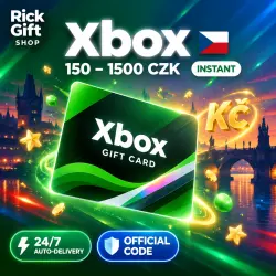 [AUTO 24/7] Xbox Live CZ Czechia Gift Card 150-1500 CZK Wallet Code