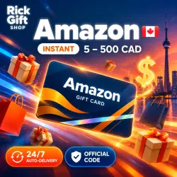 [AUTO 24/7] Amazon Gift Card Canada (CA) 5–500 CAD Instant