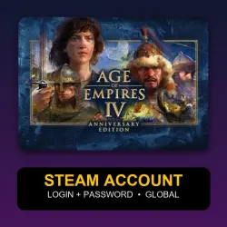 Age of Empires IV: Anniversary Edition — Steam Account (Login + Password) — GLOBAL