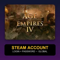 Age of Empires IV: Digital Deluxe Edition — Steam Account (Login + Password) — GLOBAL