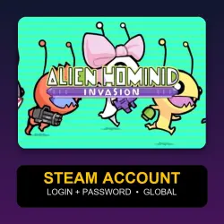 Alien Hominid Invasion — Аккаунт Steam (логин + пароль) — GLOBAL