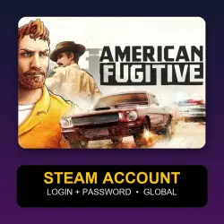American Fugitive — Аккаунт Steam (логин + пароль) — GLOBAL