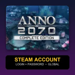 Anno 2070 Complete Edition — Steam Account (Login + Password) — GLOBAL