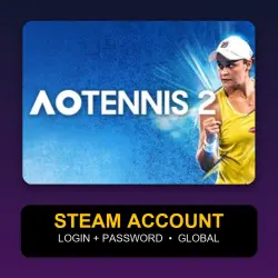AO Tennis 2 — Аккаунт Steam (логин + пароль) — GLOBAL