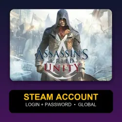 Assassin's Creed Unity — Steam Account (Login + Password) — GLOBAL