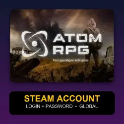 ATOM RPG: Post-apocalyptic indie game — Steam Account (Login + Password) — GLOBAL