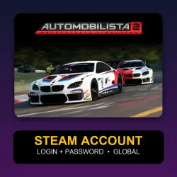Automobilista 2 — Steam Account (Login + Password) — GLOBAL