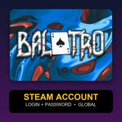 Balatro — Аккаунт Steam (логин + пароль) — GLOBAL
