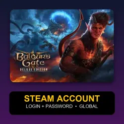 Baldur's Gate 3 - Digital Deluxe Edition — Аккаунт Steam (логин + пароль) — GLOBAL