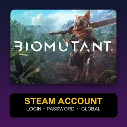 BIOMUTANT — Аккаунт Steam (логин + пароль) — GLOBAL