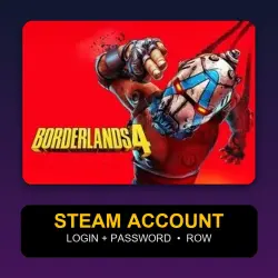 Borderlands 4 — Steam Account (Login + Password) — ROW