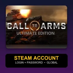 Call to Arms Ultimate Edition — Аккаунт Steam (логин + пароль) — GLOBAL