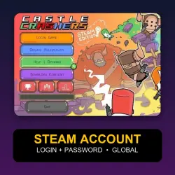 Castle Crashers Steam АККАУНТ НОВЫЙ+ПОЧТА
